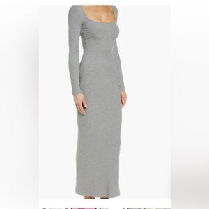 Skims Soft Lounger in Heather Grey